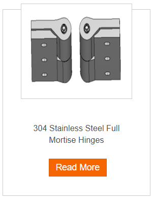 304 Stainless Steel Full Mortise Hinges